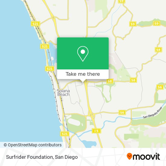 Mapa de Surfrider Foundation