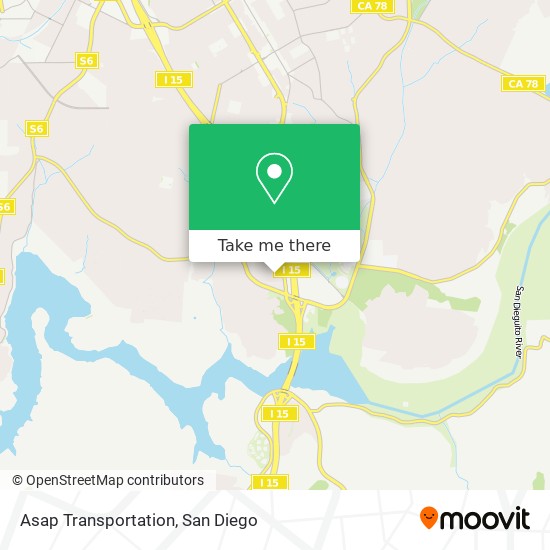 Mapa de Asap Transportation