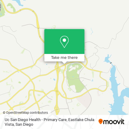 Uc San Diego Health - Primary Care, Eastlake Chula Vista map