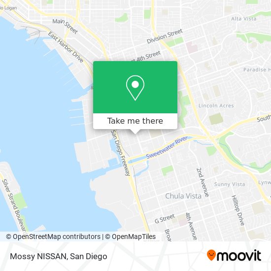 Mossy NISSAN map