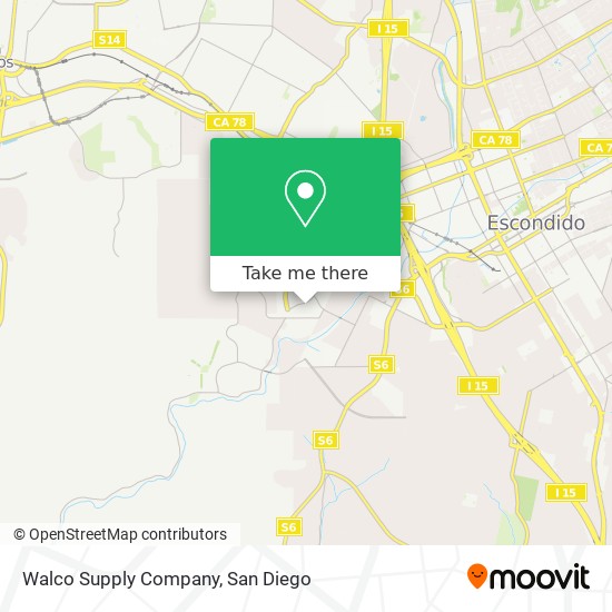 Walco Supply Company map