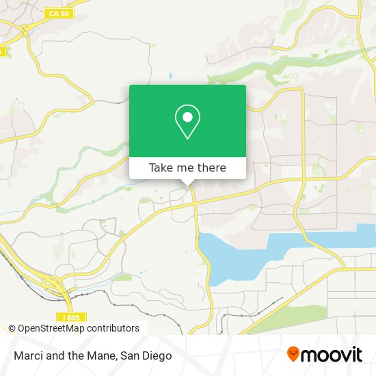 Mapa de Marci and the Mane