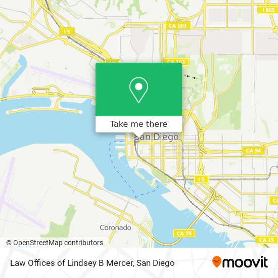 Mapa de Law Offices of Lindsey B Mercer