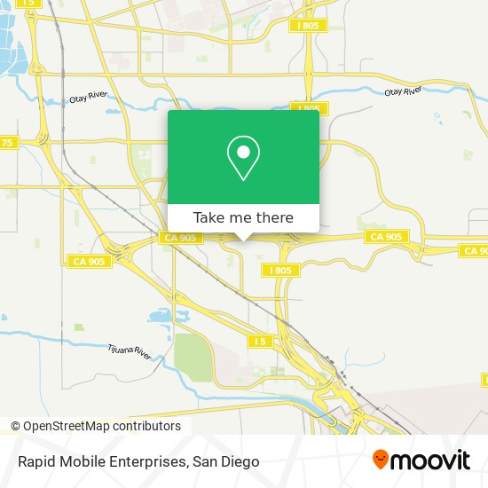 Rapid Mobile Enterprises map