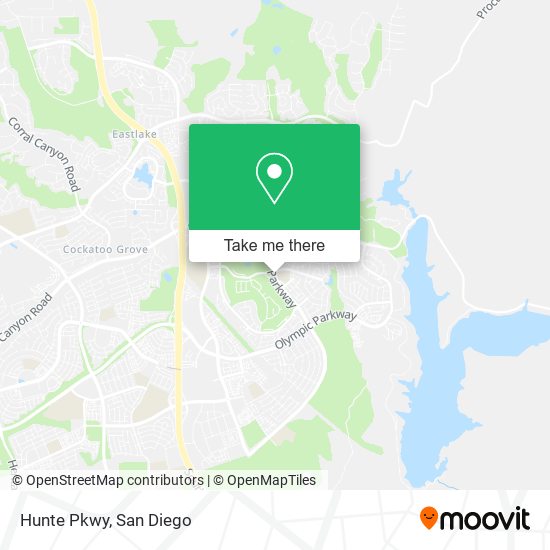 Mapa de Hunte Pkwy