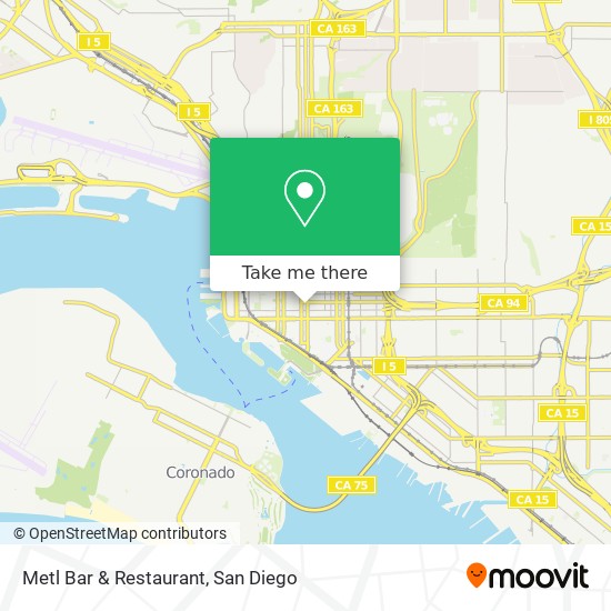 Metl Bar & Restaurant map