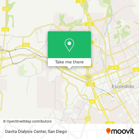 Mapa de Davita Dialysis Center