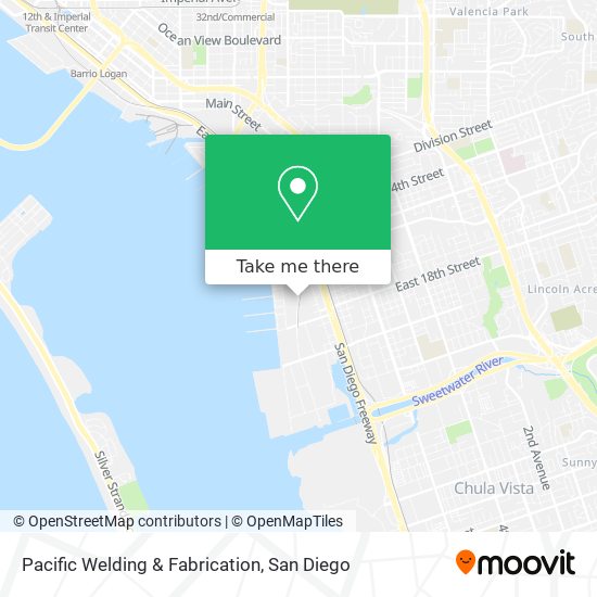 Pacific Welding & Fabrication map