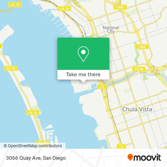 3066 Quay Ave map