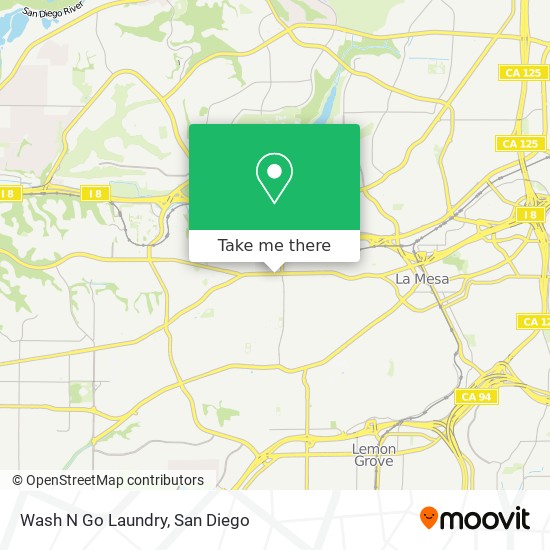 Mapa de Wash N Go Laundry