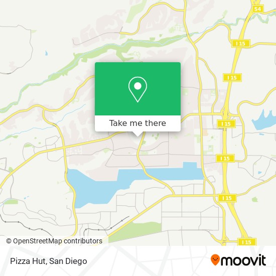 Pizza Hut map