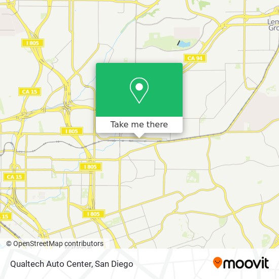 Mapa de Qualtech Auto Center