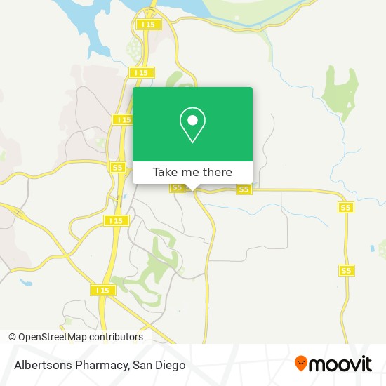 Albertsons Pharmacy map