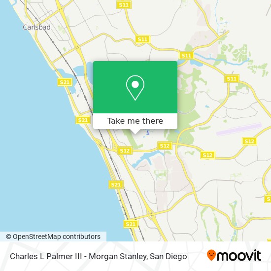 Mapa de Charles L Palmer III - Morgan Stanley