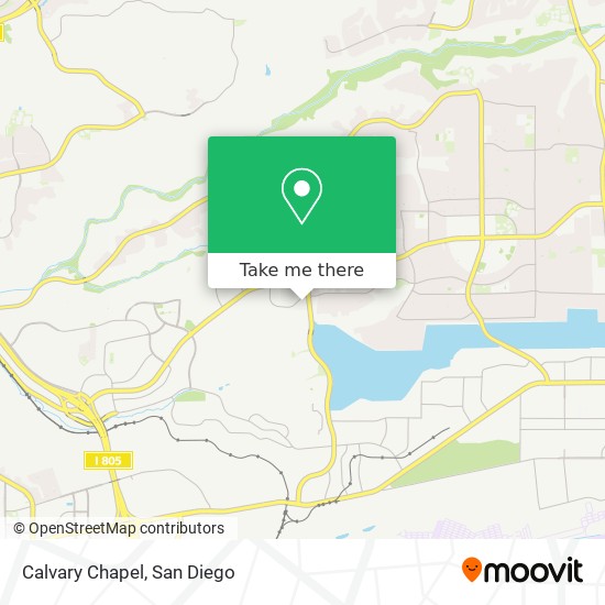 Calvary Chapel map