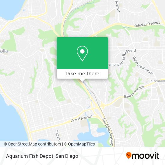 Aquarium Fish Depot map
