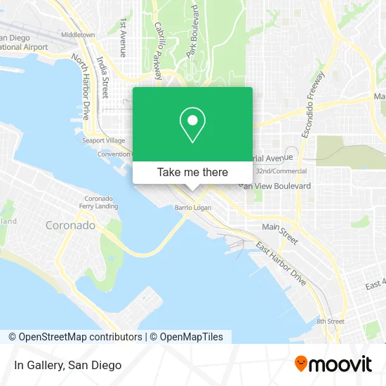 In Gallery map