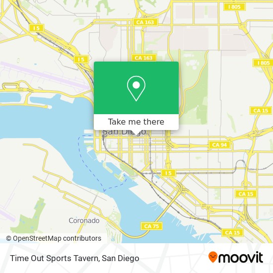 Mapa de Time Out Sports Tavern