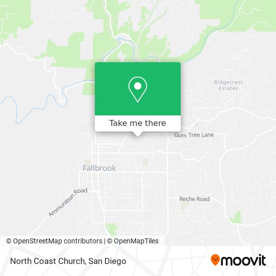 Mapa de North Coast Church