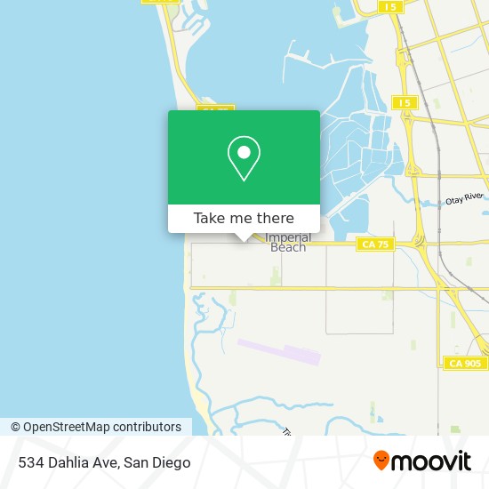 534 Dahlia Ave map