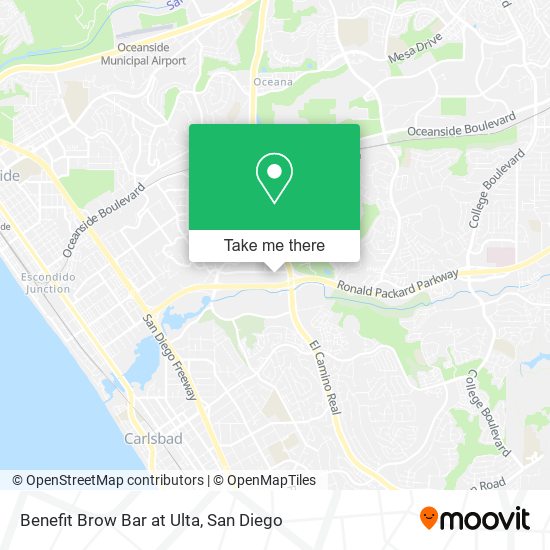Mapa de Benefit Brow Bar at Ulta