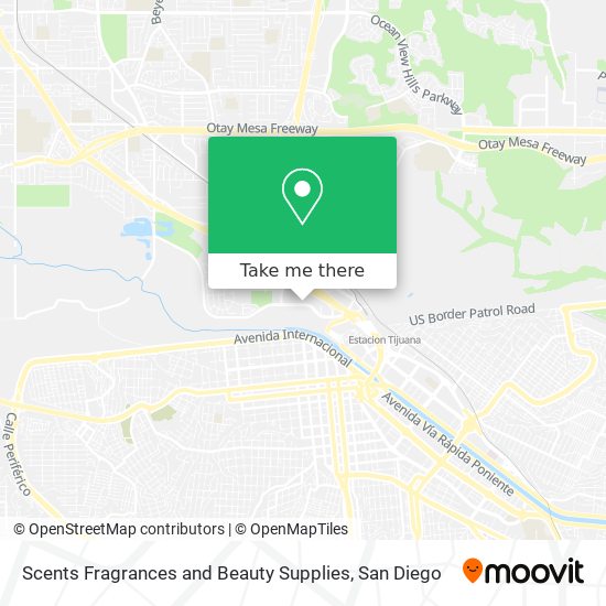 Scents Fragrances and Beauty Supplies map