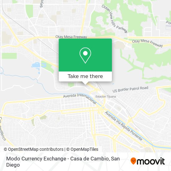 Modo Currency Exchange - Casa de Cambio map