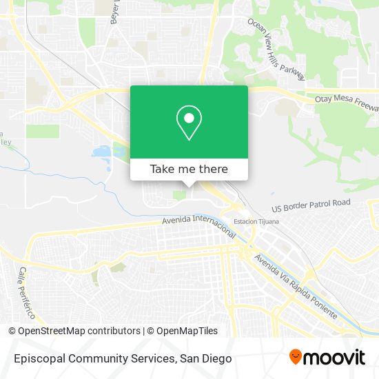Mapa de Episcopal Community Services