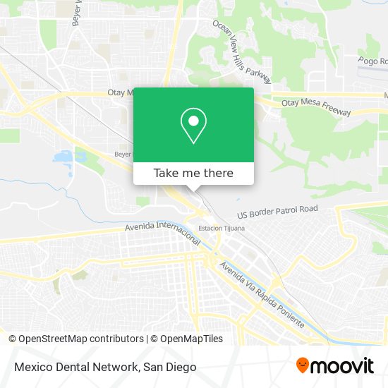 Mapa de Mexico Dental Network