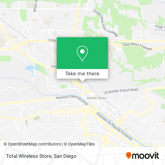 Total Wireless Store map