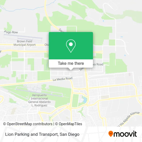 Mapa de Lion Parking and Transport