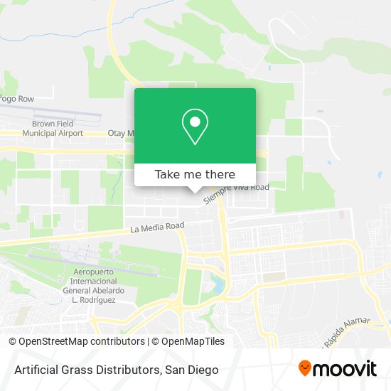 Artificial Grass Distributors map
