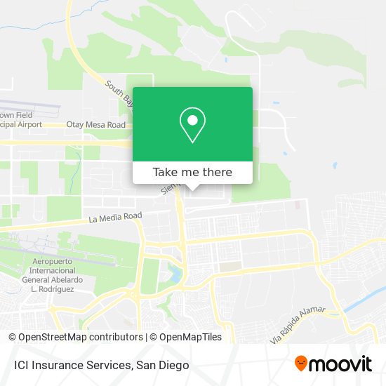 ICI Insurance Services map