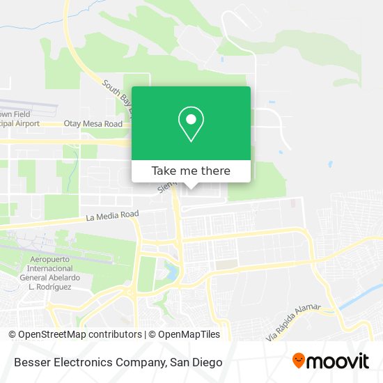 Besser Electronics Company map