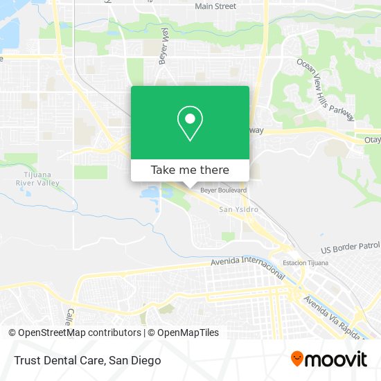 Mapa de Trust Dental Care