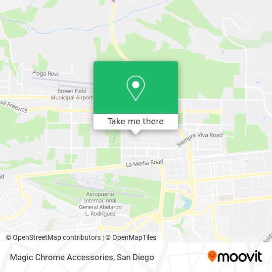 Mapa de Magic Chrome Accessories