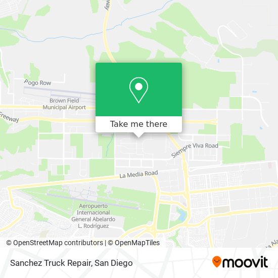 Mapa de Sanchez Truck Repair