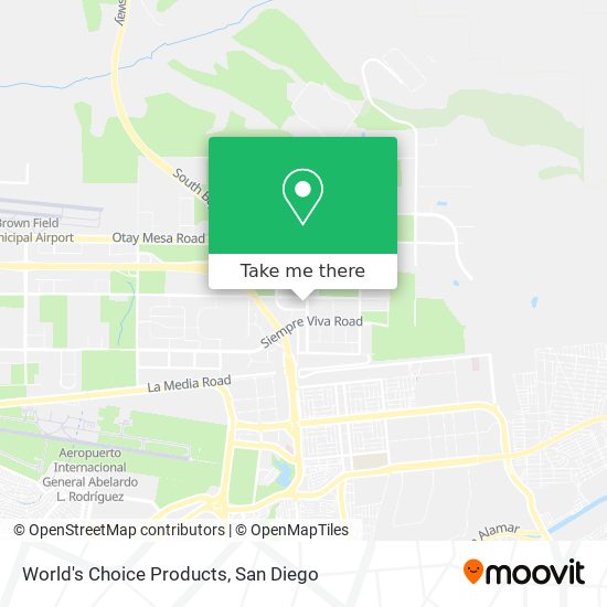 Mapa de World's Choice Products