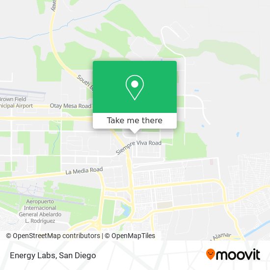 Energy Labs map