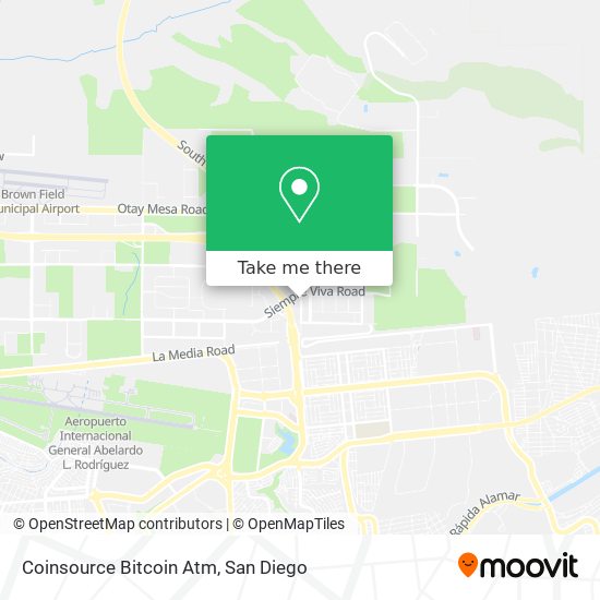 Coinsource Bitcoin Atm map