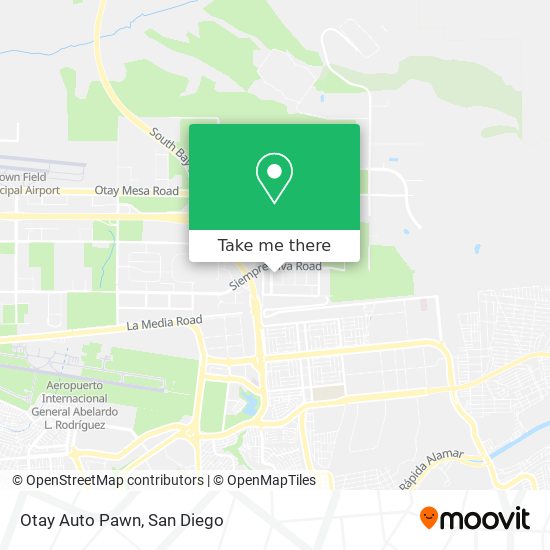 Otay Auto Pawn map