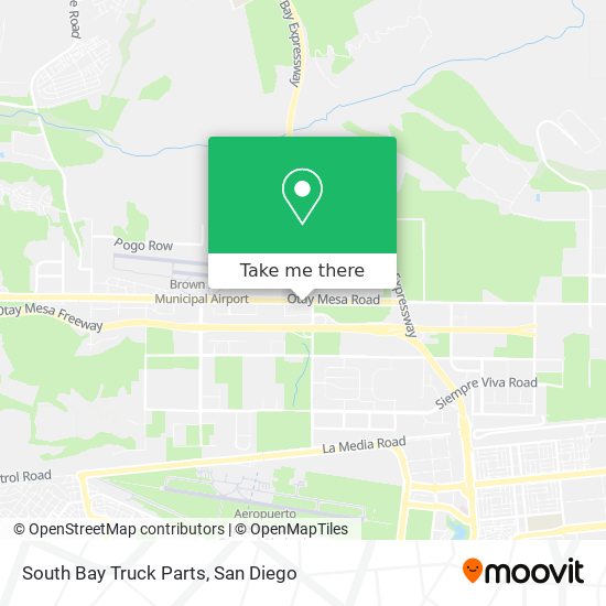 Mapa de South Bay Truck Parts