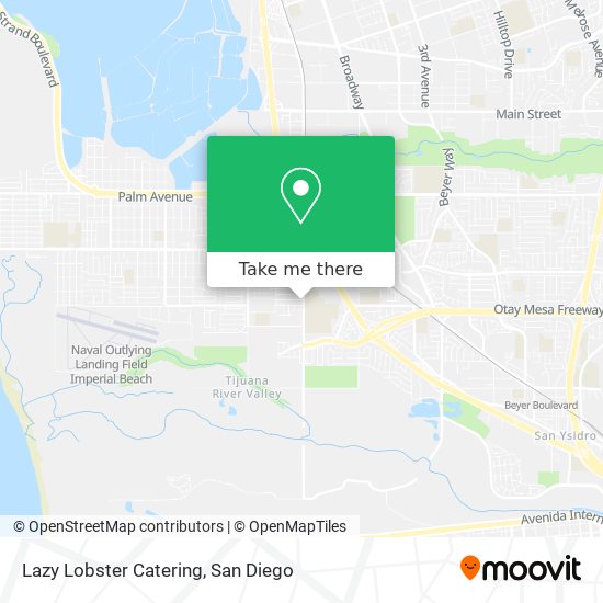 Lazy Lobster Catering map
