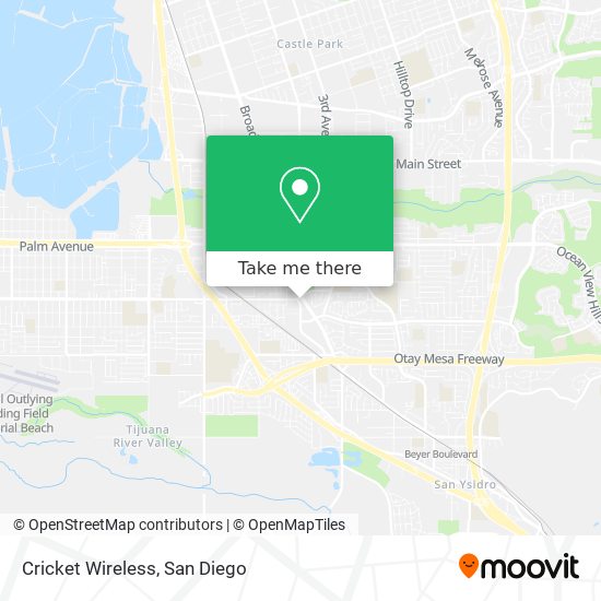 Cricket Wireless map