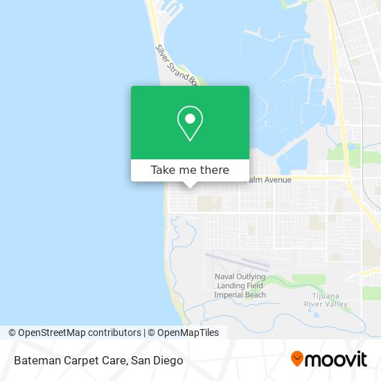 Mapa de Bateman Carpet Care