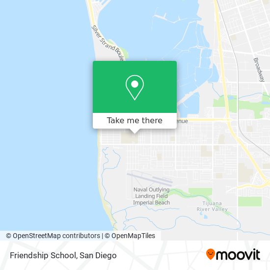 Friendship School map