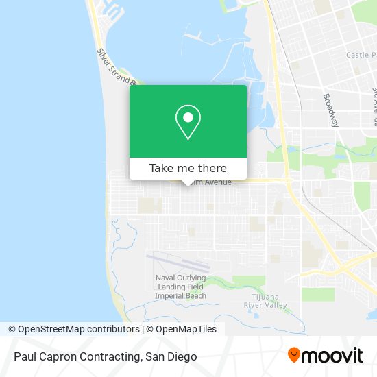 Paul Capron Contracting map