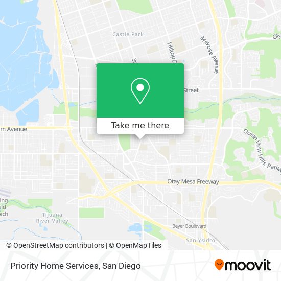 Mapa de Priority Home Services