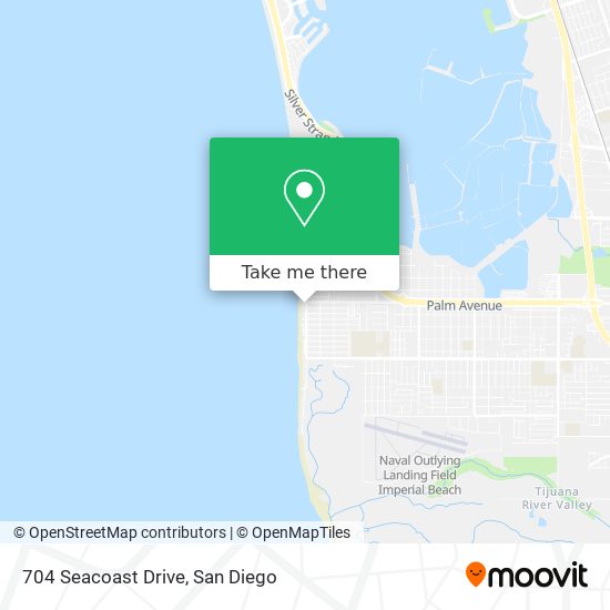 704 Seacoast Drive map