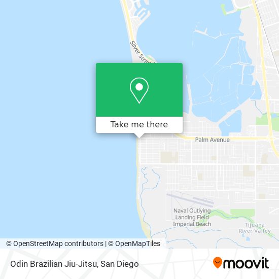 Odin Brazilian Jiu-Jitsu map